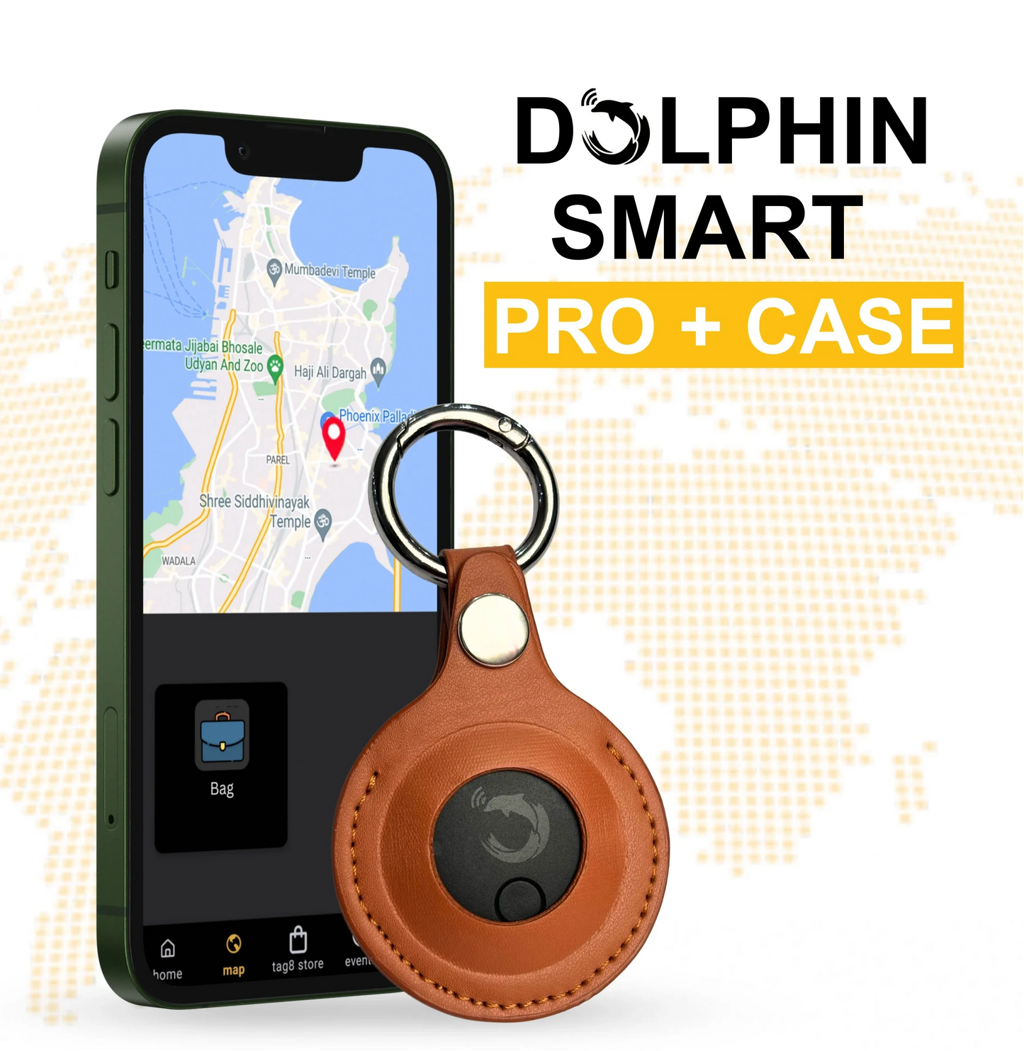 Dolphin Smart Bluetooth Tracker Pro with Case